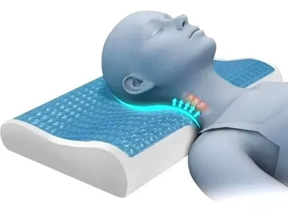 Almohada De Gel Ortopedica Con Memoria 50% OFF