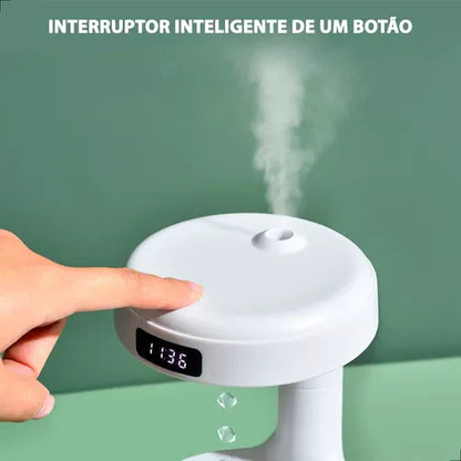 HUMIFICADOR  ULTRASONICO CON RELOJ TU ALIADO PARA UN SUEÑO REPARADOR !40% OFF!